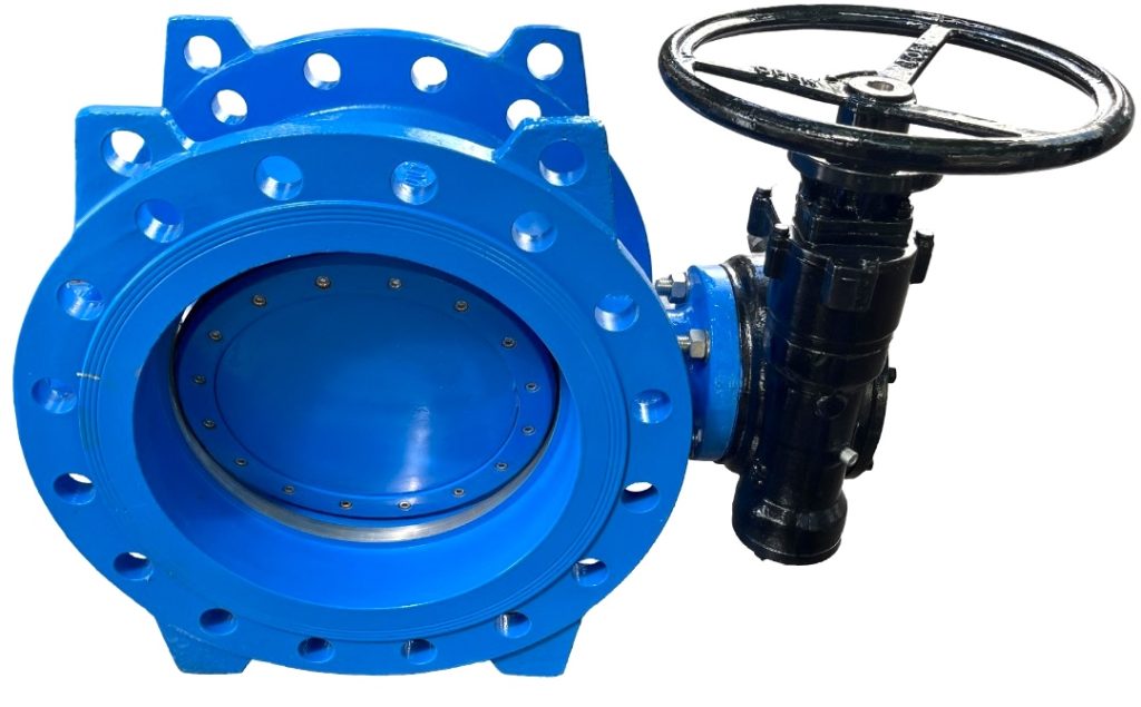 Двухэкцентрический дисковый кран DN500 PN16