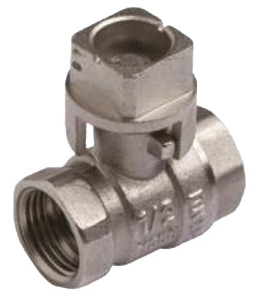 Кран шаровый муфта-муфта с квадратной ручкой 1/2" PN25
