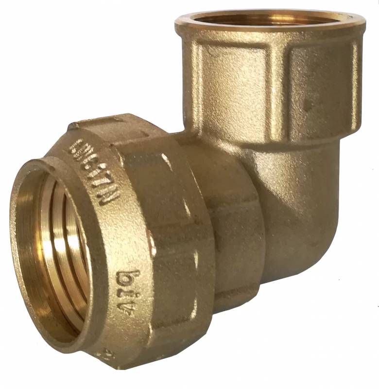 Отвод 90º с внутренней резьбой ПЭ 20 x 1/2"