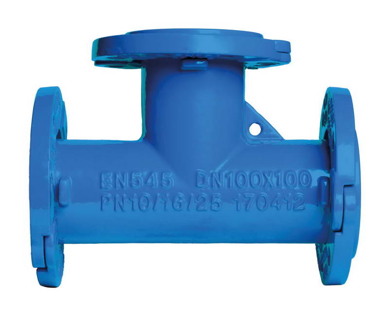 Тройник фланцевый DN60 x 60 PN16