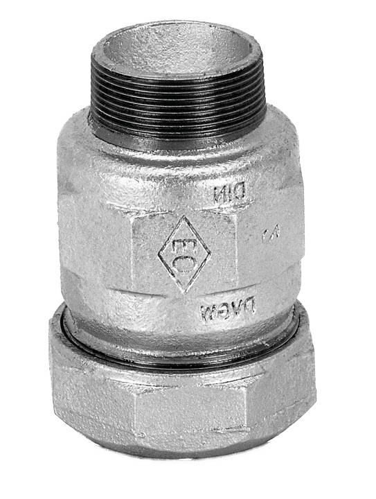 Соединение быстроразъёмное с наружной резьбой 3/8" PN10/16