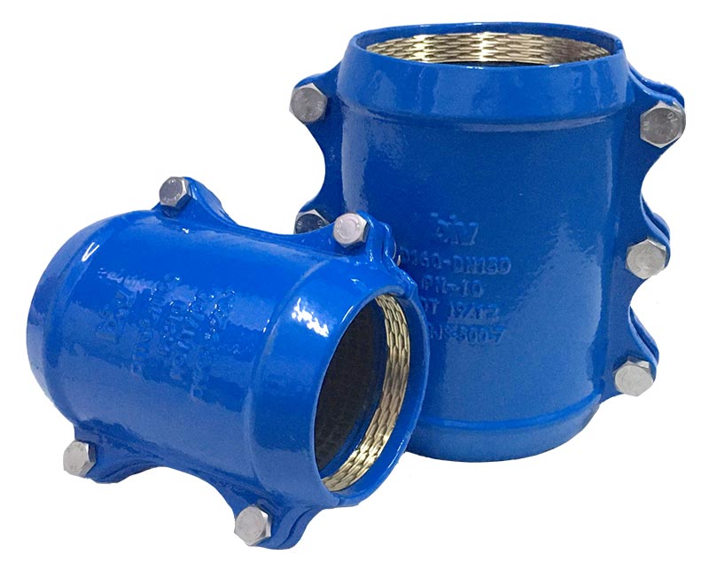 Самофиксирующееся соединение DN50 PVC/PE63