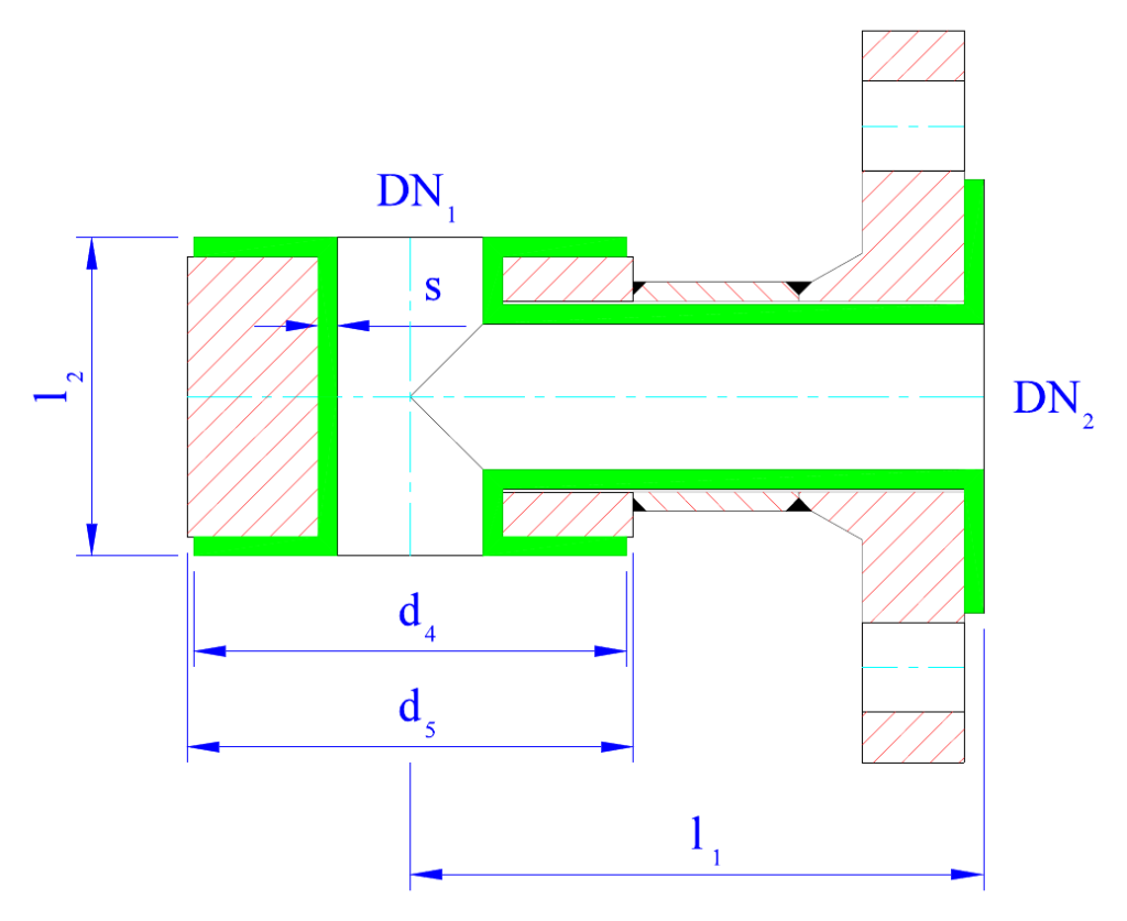 Штуцеры для приборов PTFE (DIN)