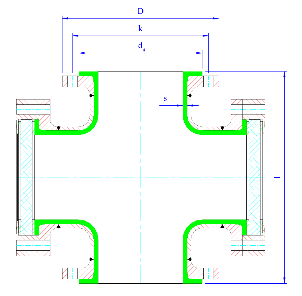 Смотровые стёкла PTFE (DIN)