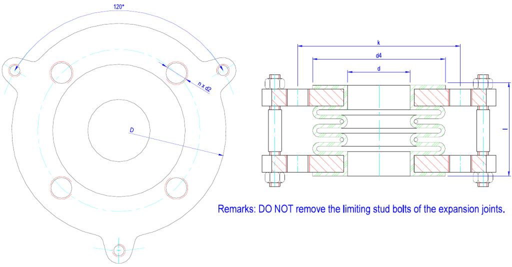 Компенсаторы PTFE (DIN)