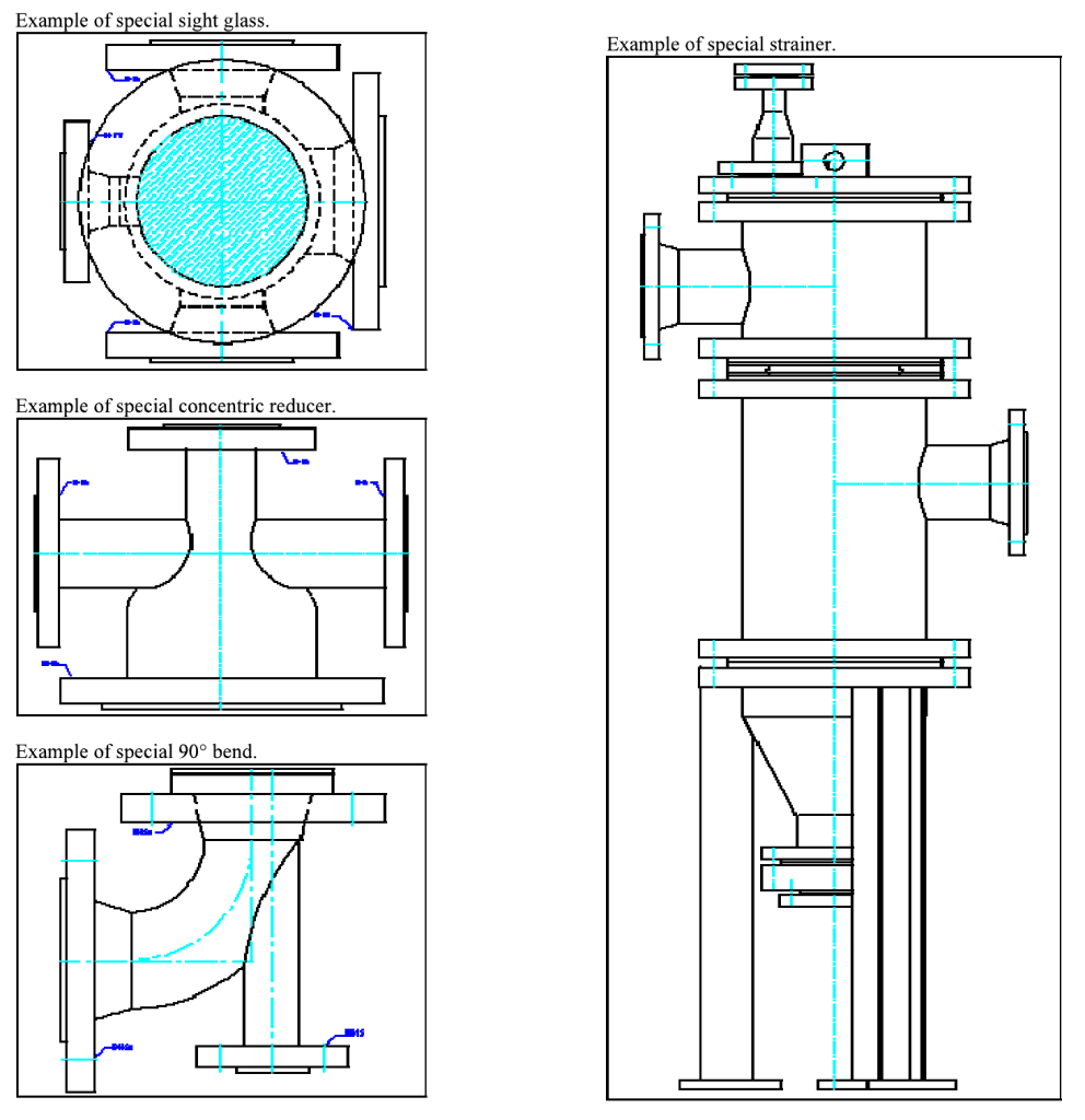 Специальные изделия PTFE